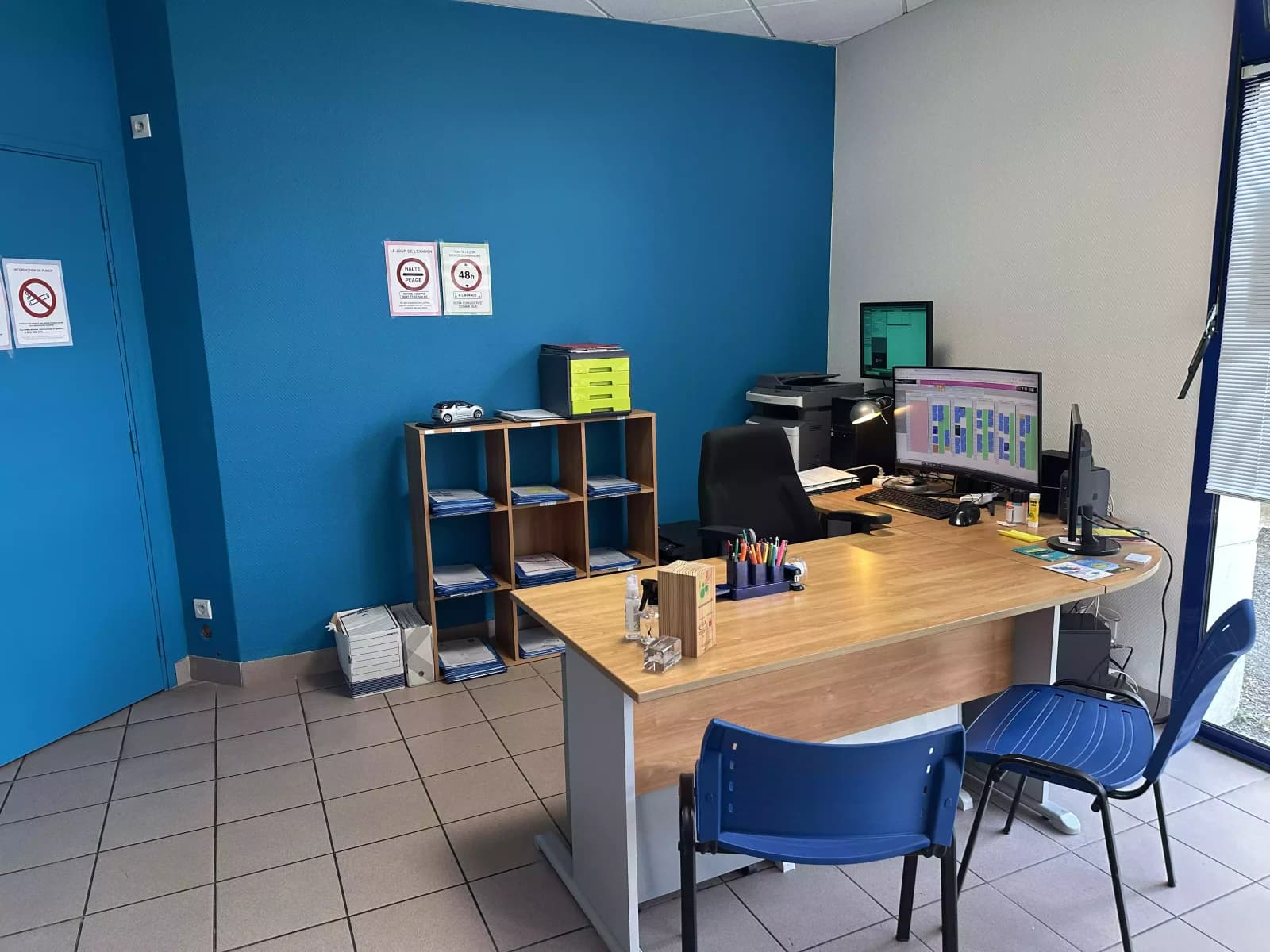 Bureau d'accueil de l'auto-école de Corzé